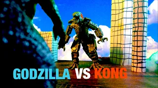 Godzilla vs. Kong :Final battle: (Stop Motion)