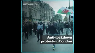 Fourth week of anti-lockdown protests in London