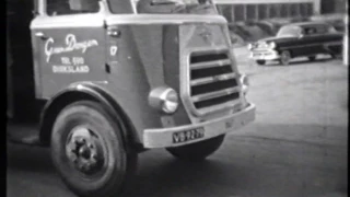 Filmpje Gijs van Dongen Transport Dirksland 1966
