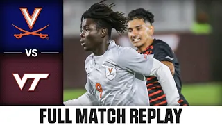 Virginia vs. Virginia Tech Full Match Replay | 2023 ACC Men's Soccer