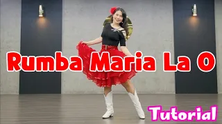 Rumba Maria La O Line Dance (Rumba - High Beginner) Tutorial