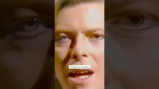 David Bowie’s official music video for Ashes to Ashes (1980) #youtubeshorts #shorts #davidbowie