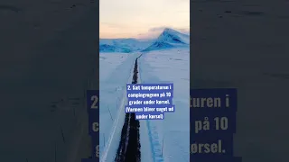 3 gode råd til vintercamping 😊❄️