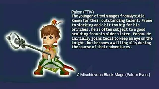 A Mischievous Black Mage EX Palom Event DFFOO