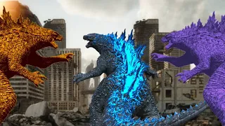 Astrozilla vs Minuszilla vs Legendaryjira