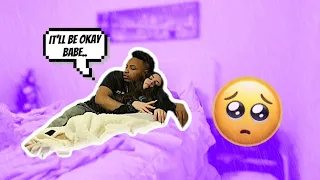 GETTING SICK AND PASSING OUT PRANK ON BOYFRIEND