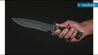 New TOPS Operator 7 Fixed Blade Fighting / Survival  Knife