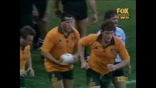 All Blacks vs Wallabies - 1st Test (1991) Bledisloe Cup.