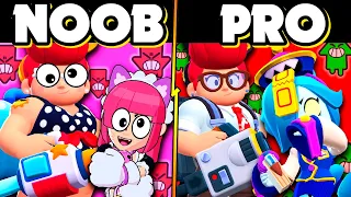 ❗¿QUE SKIN USAS?❗ Skins mas NOOB vs Skins mas PRO en BRAWL STARS