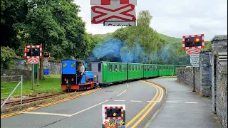 Llanberis Level Crossing, Llanberis Lake Railway, Gwynedd