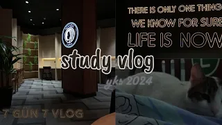son 81| 7 gün 7 vlog #yks2024 #studyvlog