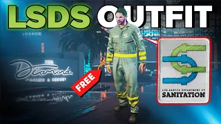GTA Online How to Unlock LSDS Outfit (Los Santos Department of Sanitation Outfit)