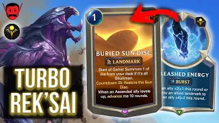 The Best Mono Shurima Deck?? - Turbo Rek'Sai  |  Guide & Gameplay  |  Legends of Runeterra