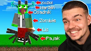 MINECRAFT ale KRADNĘ WSZYSTKIM MOBOM CZĘŚCI CIAŁA...