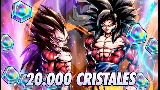 💎💎 SUMMONS GOKU Y VEGETA SSJ4 A POR LOS MONKEY BOYS💥 💥  | Dragon Ball Legends