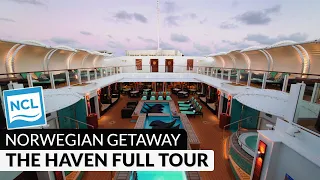 Complete Haven Complex Walkthrough Tour & Review | 5 Staterooms | Norwegian Getaway | 4K