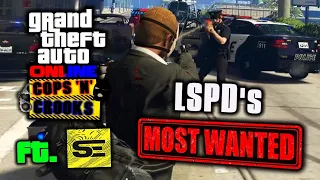 We Became LSPD's MOST WANTED In This Custom GTA Online Game Mode! (Cops n Crooks ft. Sonny Evans)