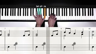 Canción de cuna -Johannes brahms piano