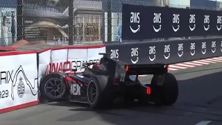 Formula 2 2023 Monaco Practice Verschoor Crash