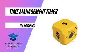 Time Management Timer - The TimeCube In Action