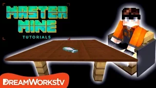 How to Make WORKING TABLE & CHAIRS in Minecraft | MASTER MINE TUTORIALS