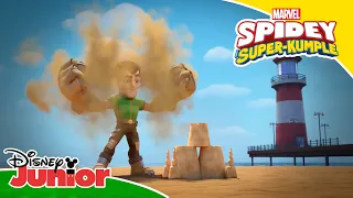 🏖 Sandman nie chce się dzielić | Spidey i Super-Kumple | Disney Junior Polska