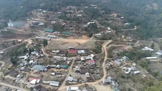 View of Phalee Village, Ukhrul District, Manipur