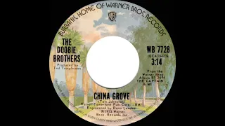 1973 HITS ARCHIVE: China Grove - Doobie Brothers (stereo 45)