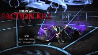 MKX All Brotherhood of Shadow Faction Kills