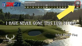 SHOOTING MY LOWEST SCORE EVER | PGA TOUR 2K21