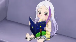 Alas Ramus She reads a book alone | Ep 10 Devil Is a Part-Timer