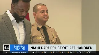 Miami-Dade Police officer honored for arresting horse slaughter suspect