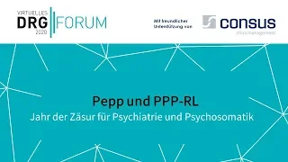 Virtuelles DRG-Forum 2020: Webinar Pepp und PPP-RL