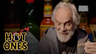 Tommy Chong Talks Weed, Bernie Sanders, and Smoking with Snoop While Eating Spicy Wings | Hot Ones