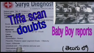 Tiffa scan in 5th month pregnant| placenta position | tiffa scan