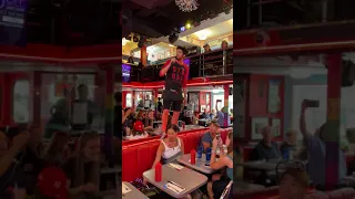 "Country Roads" by John Denver - performed at Ellen's Stardust Diner