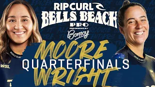 Carissa Moore vs Tyler Wright | Rip Curl Pro Bells Beach - Quarterfinals Heat Replay