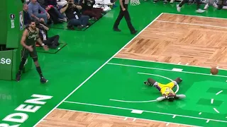 Dennis Schroder got T’d up for this 🤣 | NBA on ESPN