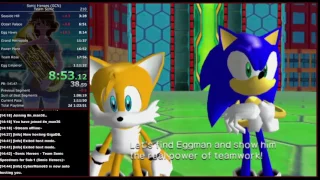 Sonic Heroes - Team Sonic Speedrun in 1:04:43 (IGT)