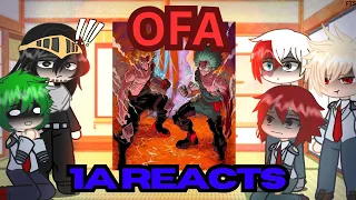 Class 1-A Reacts to OFA // Gacha React BNHA/MHA