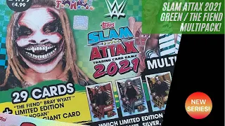 Slam Attax 2021 - The Fiend Green Multipack Unboxing - The Retro Wrestling Room