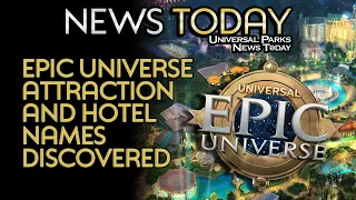 EPIC Universe Attraction and Hotel Names Discovered