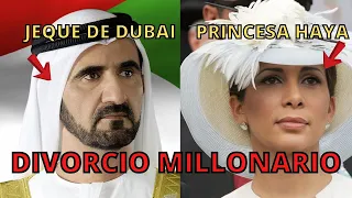 ✔️JEQUE de DUBAI y 👑La princesa HAYA. DIVORCIO MULTIMILLONARIO.