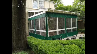 Clear Plastic Vinyl Enclosure Panels to Winterize Your Porch - Enclosure Guy