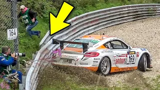 LUCK or SKILL? 😲 These Drivers BARELY Avoided Crashing On The Nürburgring Nordschleife!