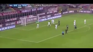 AC.Milan vs Fiorentina 1-0 Goal Kucka (serie a 19/2/19)