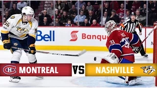 Montreal Canadiens vs Nashville Predators | Season Game 65 | Highlights (2/3/17)