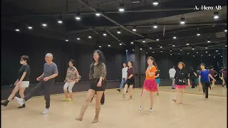 A Hero AB Line Dance(어 히어로 에이비) Demo▪︎Absolute Beginner(입문용)