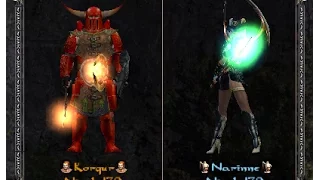 [Sacred] Gladiador de fuego matadragones y serafín híbrida