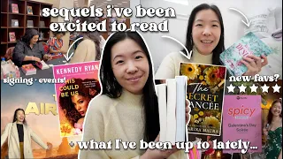 Catching up on 3 favorite romance series + life lately / reading vlog